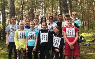 Okresní kolo v přespolním běhu na Rasově hůrce