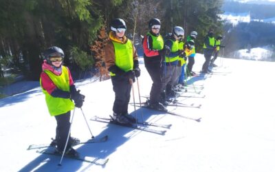 První dny lyžařského výcviku žáků 2. stupně